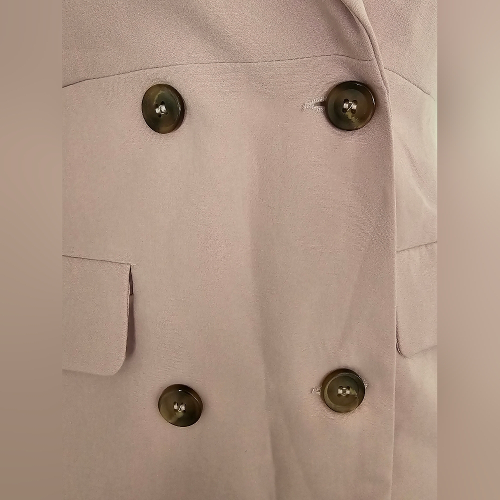 NWOT PrettyLittleThing Lilac Blazer Dress Spring Easter Office Wear - Picture 5 of 12